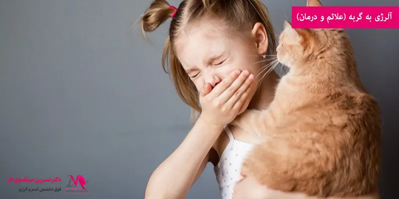 آلرژی به گربه (علائم و درمان)